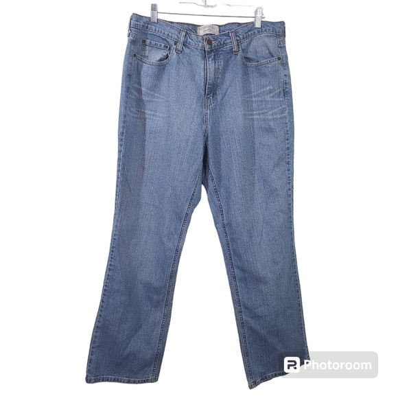 Levi's Stretch Mid Rise Boot Cut Jeans, sz 18 - Picture 1 of 6
